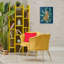 Tigre assis sur des palmiers, art de la giclée par Yvette St. Amant-102895691-102895692