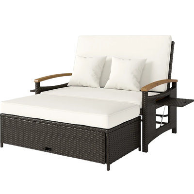 Garden Sofa Bed,Rattan Outdoor Daybed
