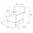 Joshual CAL117 Compliant 30.50'' Wide Armchair-1903357731
