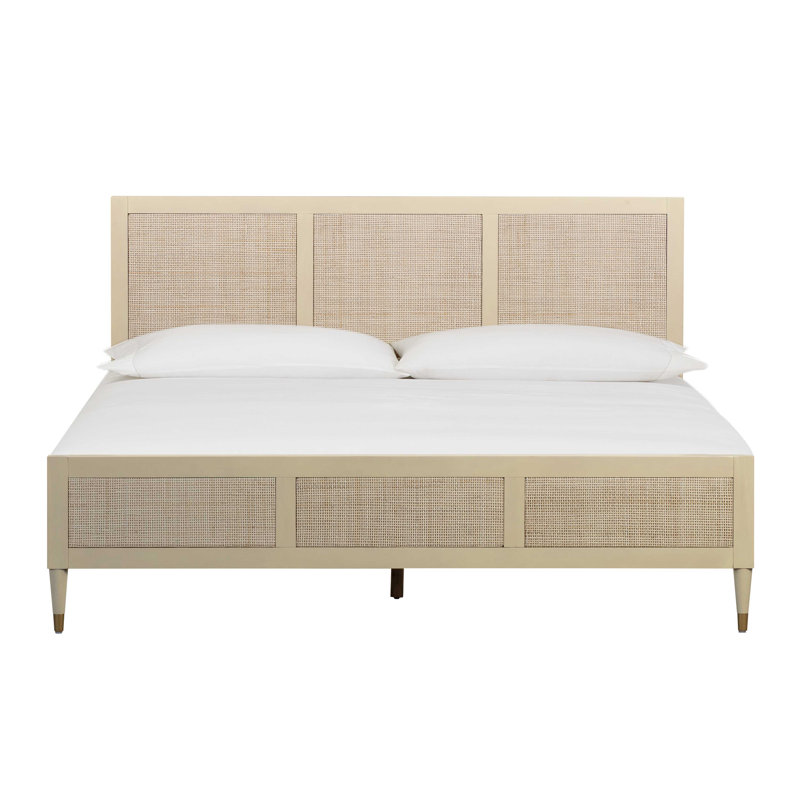 Chrystopher Solid Wood Low Profile Platform Bed, King