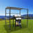 8Ft. W x 5 Ft. D Steel Grill Gazebo-59676960