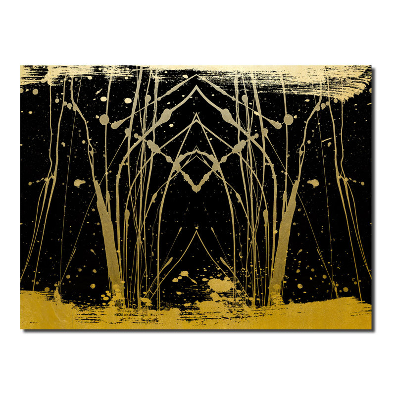 Gilt Mod IX - reproduction d'art, H 12 po x l 16 po x P 1 po