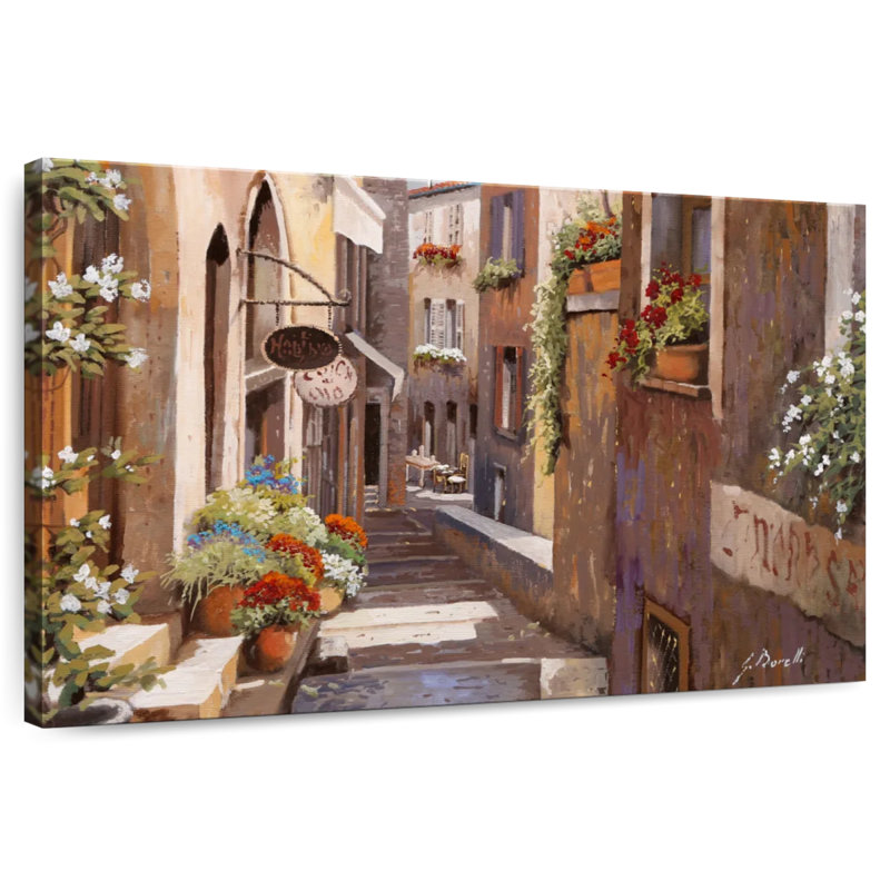 Sireci Rue Du Bresc A St Paul, 30" H x 45" W