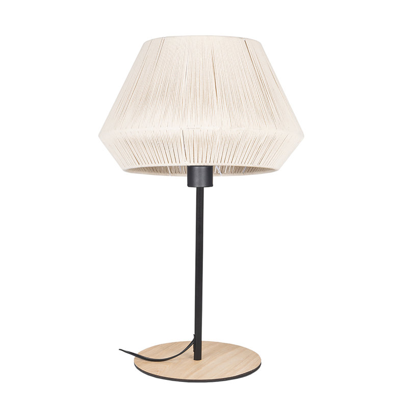 Lampe de table en bois massif Tera