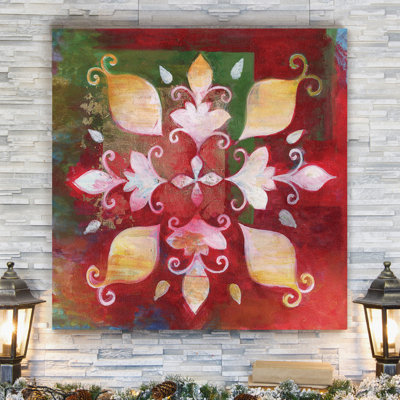 Flocon de neige I - impression sur toile tendue