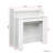 Modern Extendable Dining Table With Storage Shelf, Space Saving Expandable Kitchen Table For Apartment Or Small Spaces,White-114193256