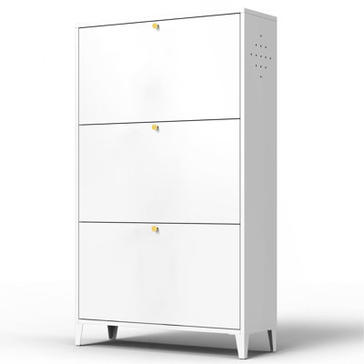 Armoire à chaussures polyvalente avec beaucoup de rangement et peu encombrante, idéale pour n'importe quelle pièce de votre maison.