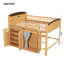 Lit mezzanine avec armoire de rangement, garde-robe et DEL-2006858262-2006858256