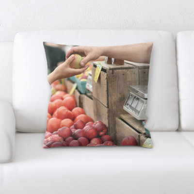Apples Throw Pillow