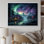 Impression sur toile «Northern Lights Ethereal Enchantment I»