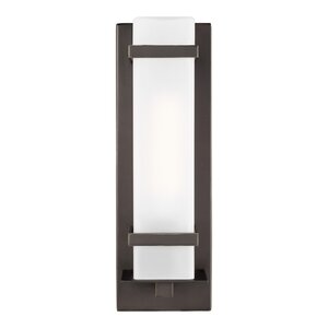 Jaimey Frosted Glass Outdoor Flush Mount