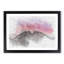 Mountain Mirror in Abstract - Picture Frame Drawing Print-55726229-55726235