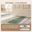 Tapis Sandbar2 moderne à rayures effet pinceau, vert, gris et blanc, antidérapant, à poils courts, pour intérieur et extérieur, adapté aux animaux domestiques, salon, chambre, salle à manger, entrée, couloir, bureau, lavable-85289485