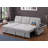 Aurora II 84"W Gray Woven Fabric Reversible Sleeper Sectional Sofa With Storage Chaise-911218849