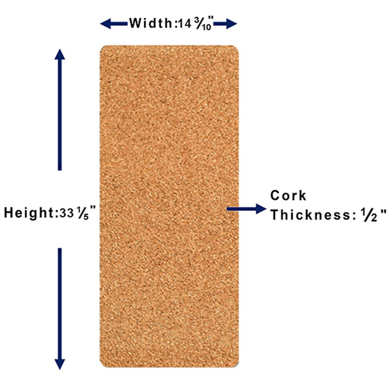 Wall Cork Small - 2' - 4' Bulletin Board