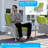 11-Piece Patio Furniture Set, Outdoor Patio Furniture with 55,000 BTU Fire Pit Table, Swivel Chairs Set, Thick Cushions, Modular Patio Sofa, Dual-Strand Wicker Rattan, Rust-Resistant Frame-1357398086