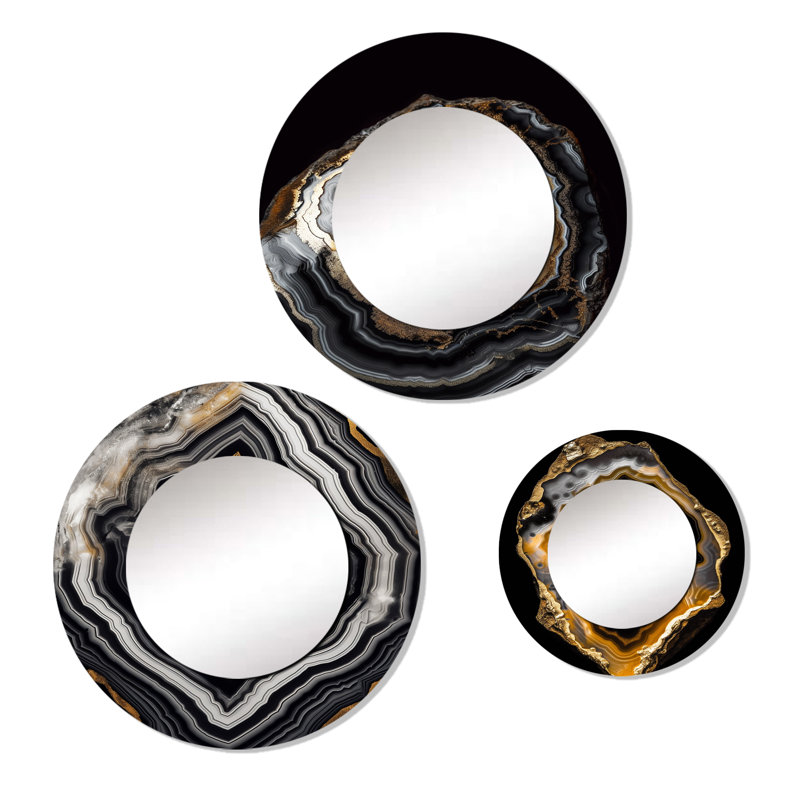 Ensemble de 3 miroirs Eliodoro