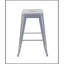 Ensemble de 4 tabourets de bar de 24 po à hauteur de comptoir, tabourets de bar en métal sans dossier, empilables, détachables et faciles à assembler-619615294-619615295-619615435