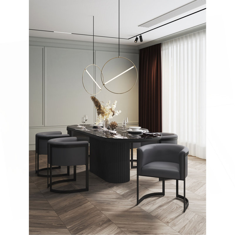 Dining Chair In Graphite