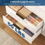 Armoire-penderie moderne ultrabrillante avec tablettes et tringle-231556727