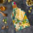 Ambesonne Retro Tempered Glass Cutting Board Funky Mosaic Forms Multicolor