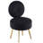 Noehly Upholstered Velvet Accent Stool Vanity Chair-1464942483