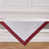 White/Red Shimmer Border is out of stock