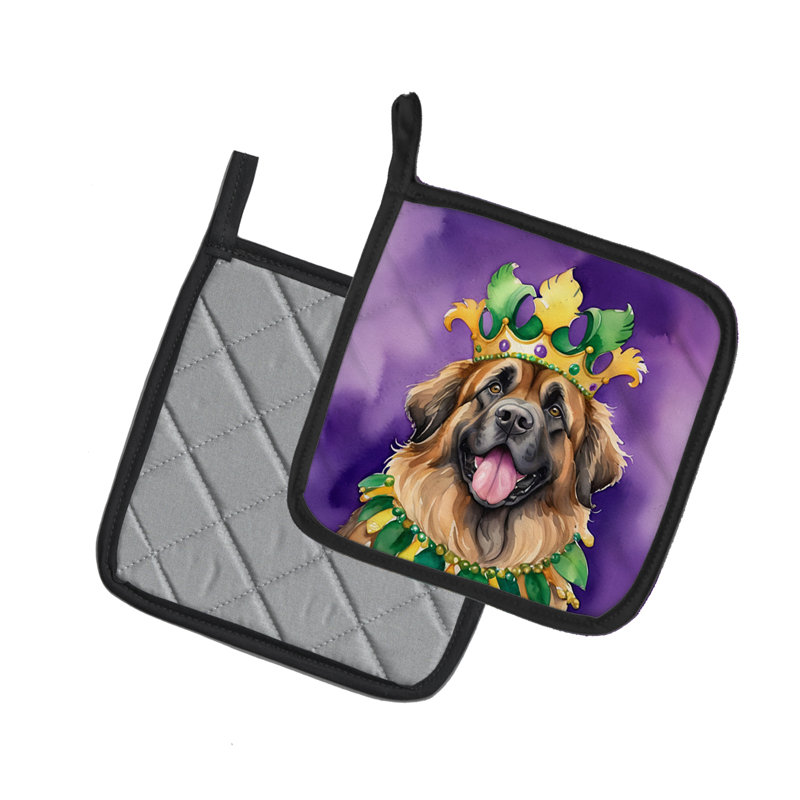 Paire de poignées Leonardger King of Mardi Gras