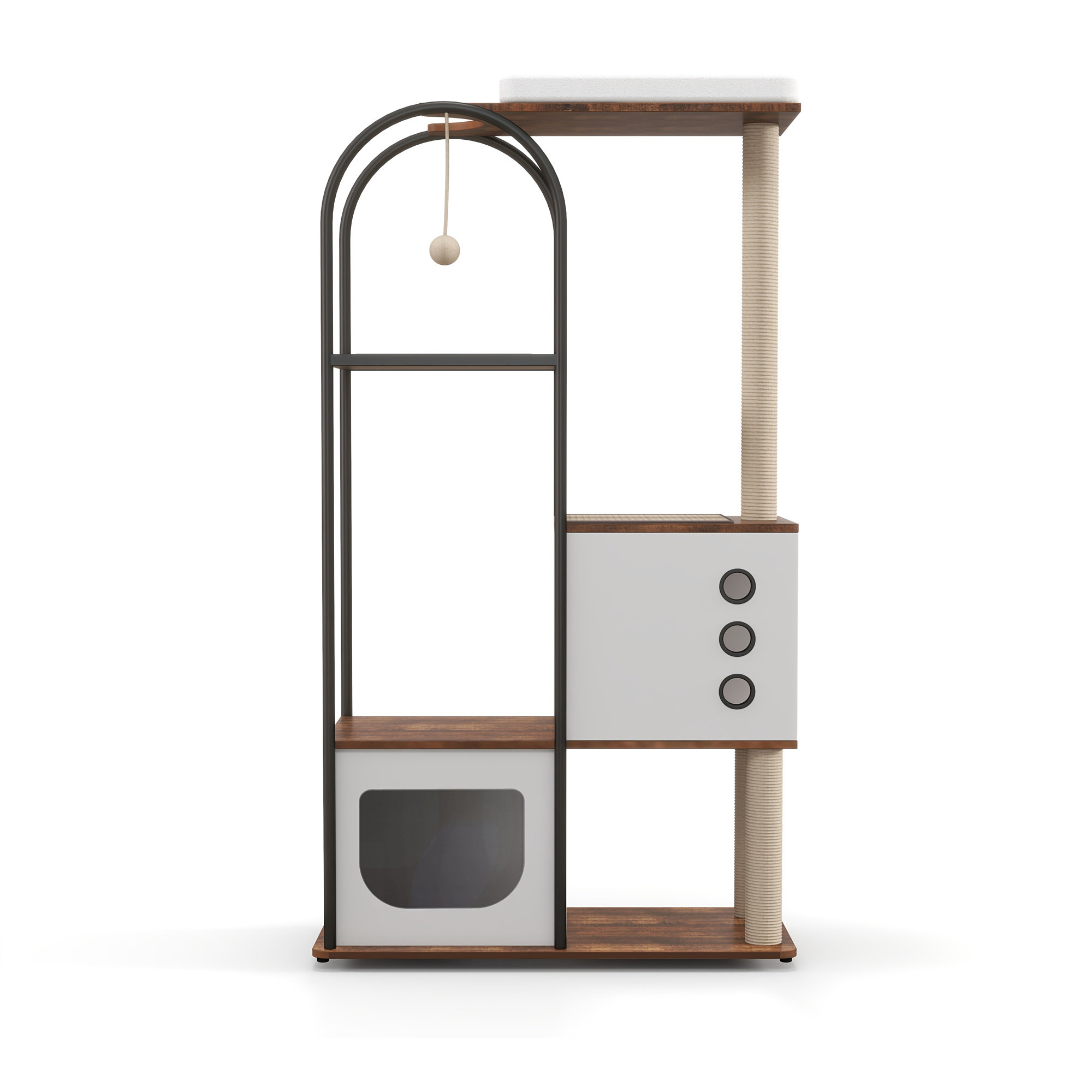 Tucker Murphy Pet™ Ealidh Cat Tree Tower for Indoor Cat, Cat Tower