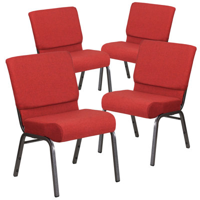 Maevis 21''W Stacking Church Chair