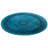 Daia One-of-a-Kind Round 8' 1" X 8' 2" New Age Round Wool Area Rug Blue