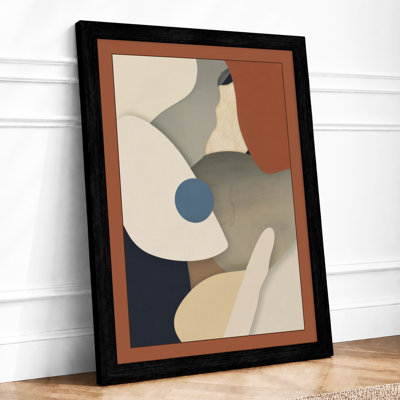 Balanced Forms Geometric - Framed Print