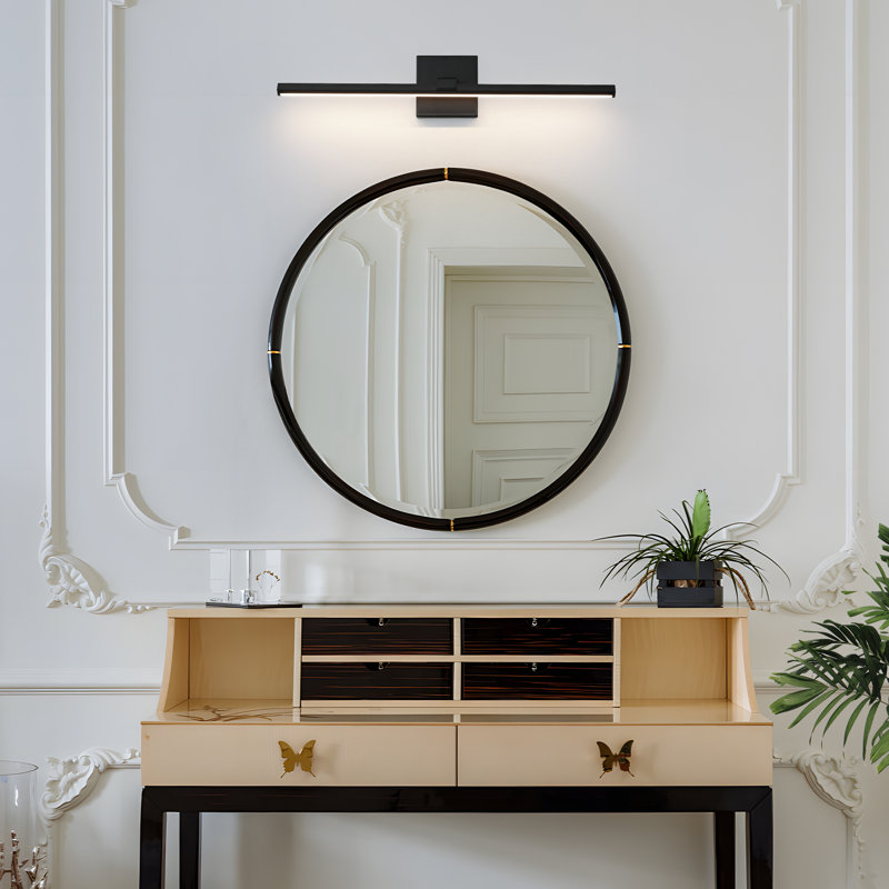 24" Dimmable LED Bath Bar, Matte Black