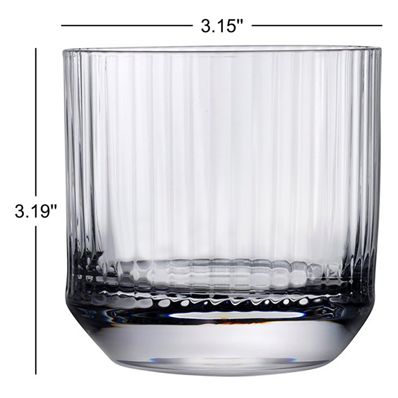 Big Top Crystal Whiskey Glass, 9.25 Oz