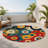 Funky Glow Indoor And Outdoor Area Rug-1038664756
