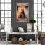 «Woman Stay Strippy Little Hippie», reproduction d'art sur toile rectangulaire 1 pièce-346223355