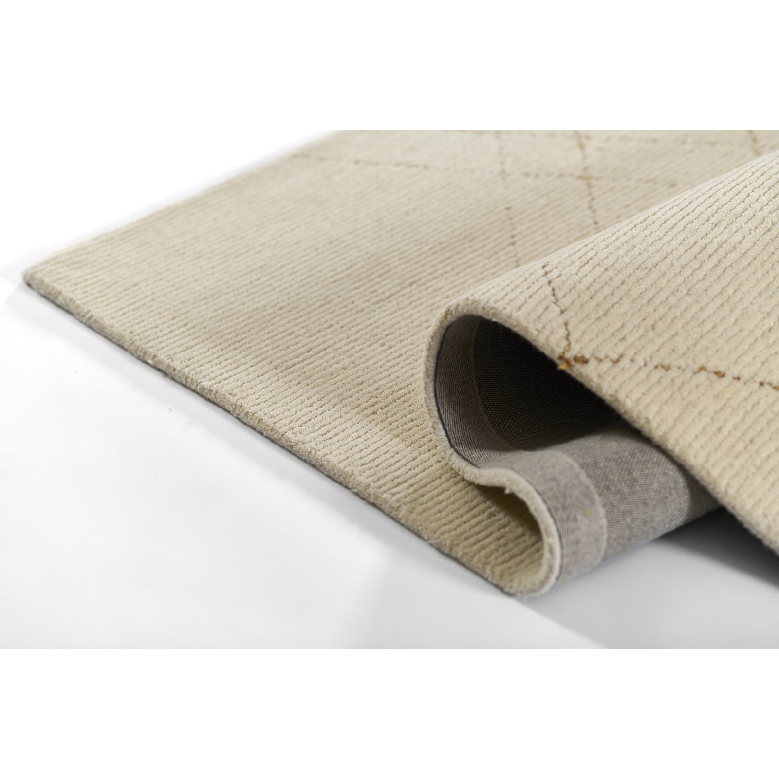 Hand-Tufted Abstract Wool Rug, Rectangle 8' x 10'