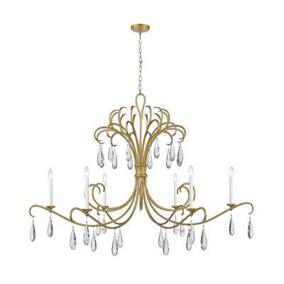 6 - Light Dimmable Empire Chandelier