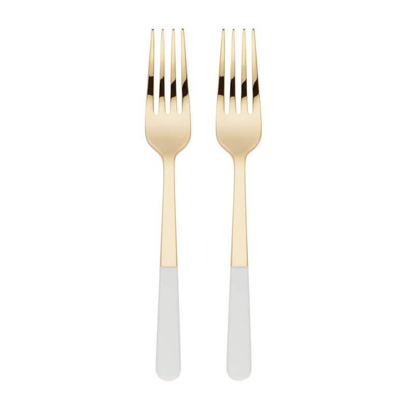 2 Piece Stainless Steel Hostess Set