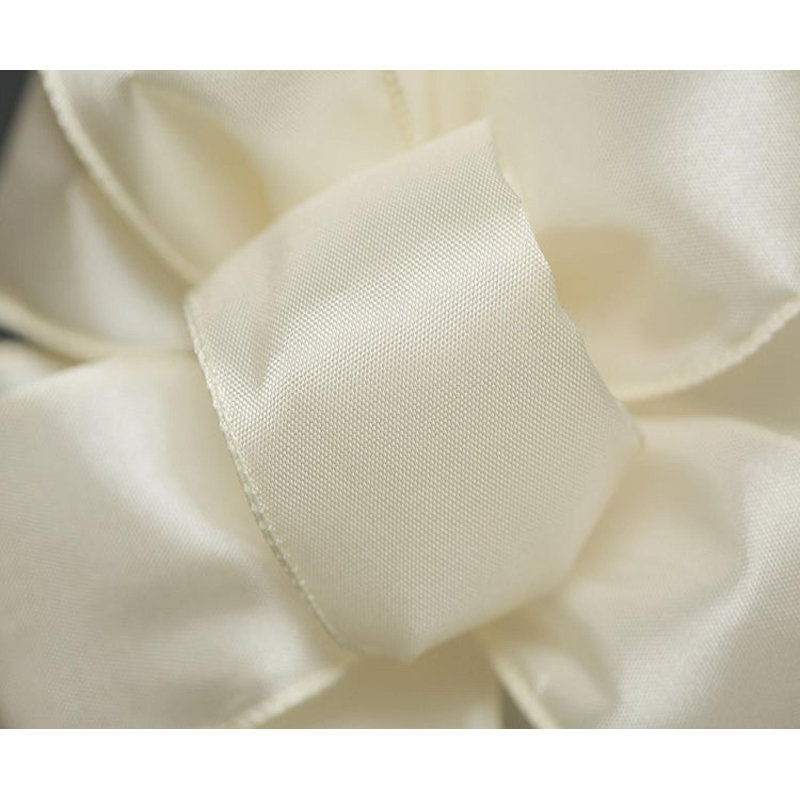 Ruban en taffetas câblé 1,5 po X50Yds, Ivoire ivoire