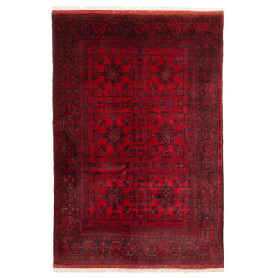 Hollifield Red Rug 4'4" x 6'7"