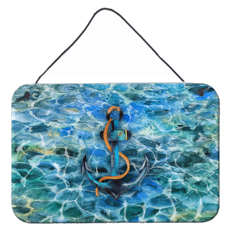 Décoration murale « crab off prints », Black/Blue.