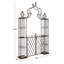 Tonnelle en fer avec barrière Halchita l 67,8 po x P 15 po-14614510