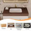 Meuble-lavabo autoportant 36 po avec lavabo en céramique et beaucoup de rangement 36 po