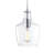 Lisbon 1-Light Pendant With Clear Glass-1706743865