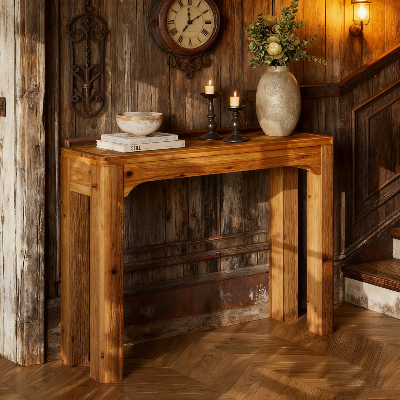 41.3" Solid Wood Entryway Table