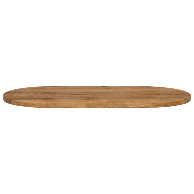 Plateau de table en bois de manguier massif vidaXL, H 1 po x l 39,4 po x P 15,7 po
