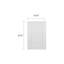 Koville White Shaker Sample Door
