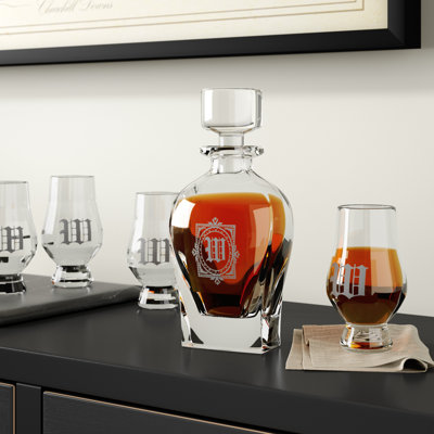 5 - Piece Whiskey Decanter Set