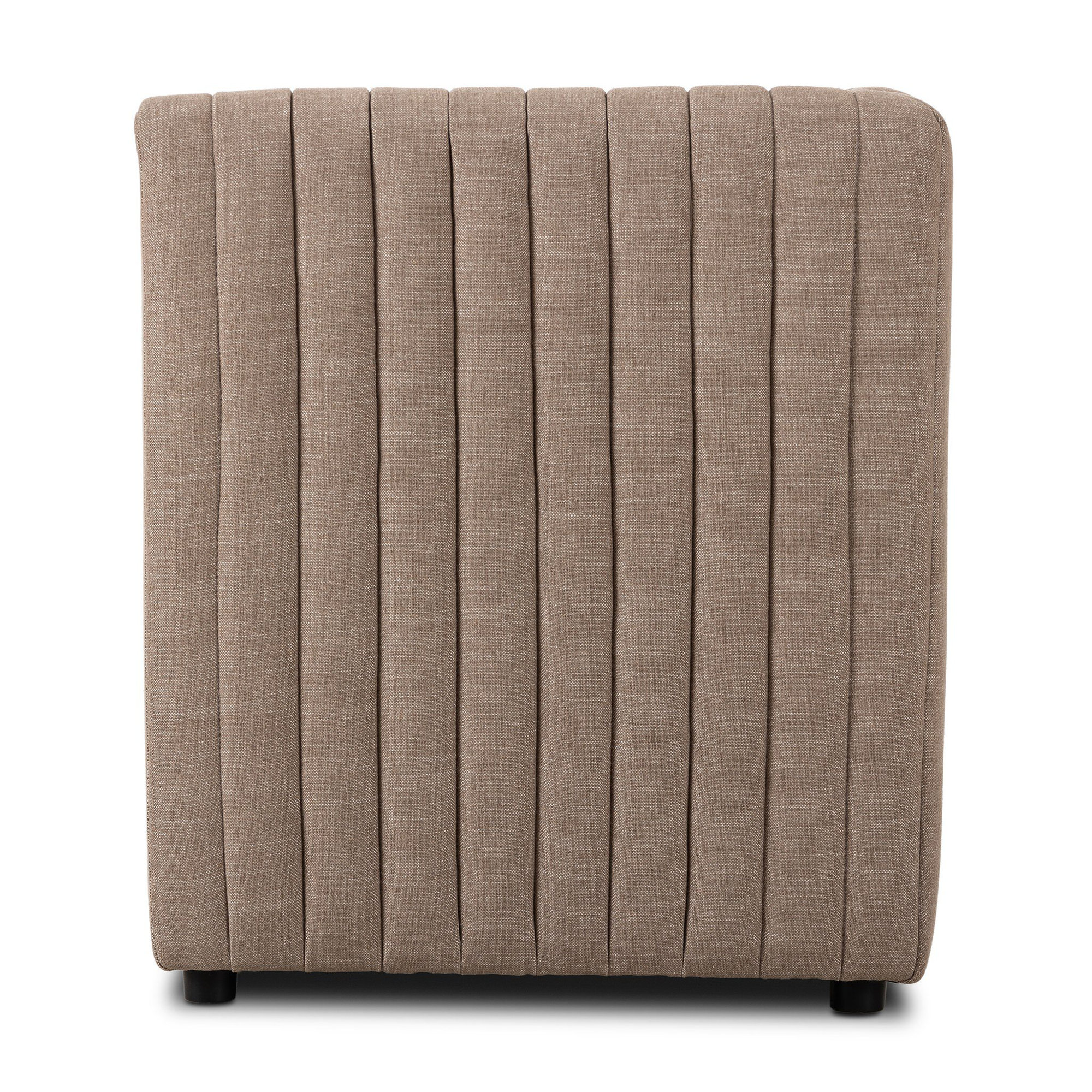 Brandt Upholstered Accent Chair, Crypton Nomad Taupe